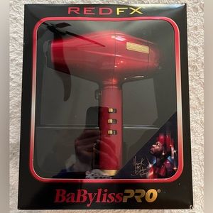 BaByliss PRO Red FX High Performance Turbo Hair Dryer influencer Hank the Barber